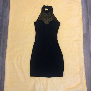 Guess by Marciano Black Halter Dress